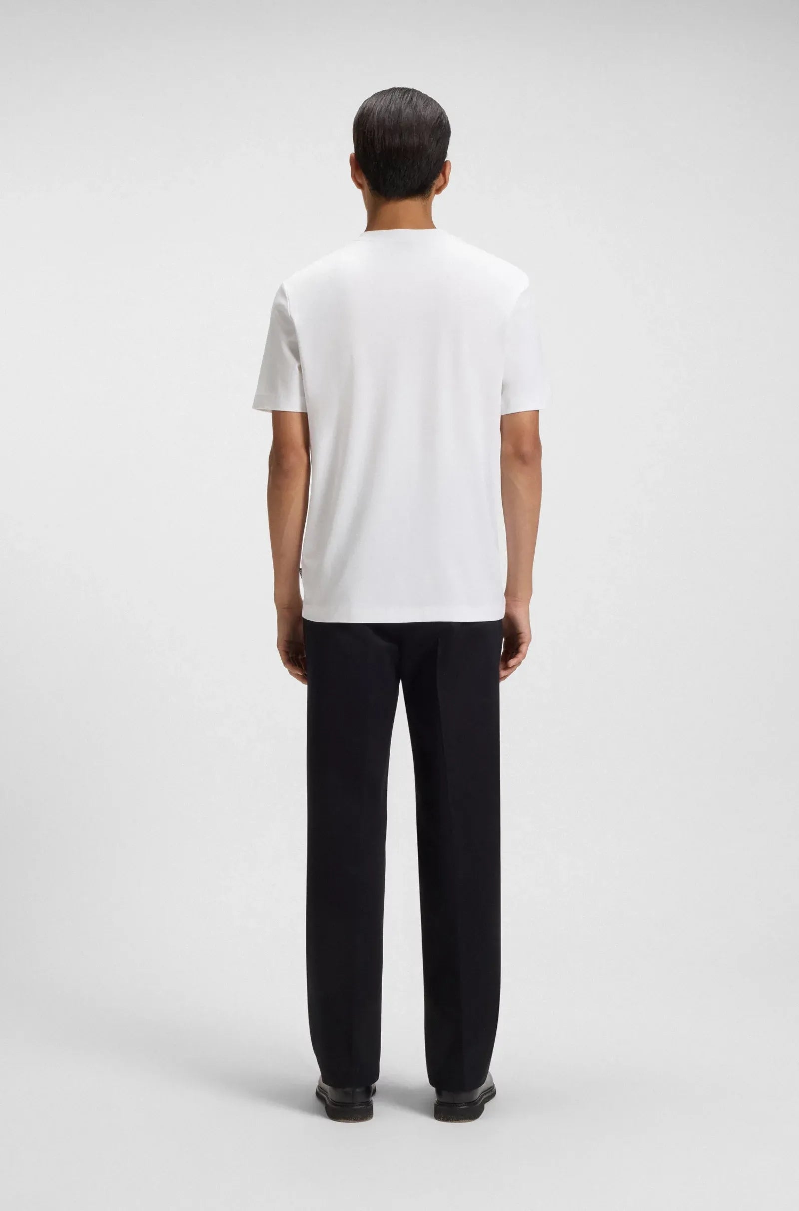 Boss T Shirt H Thompson 656 White Branco_shot4