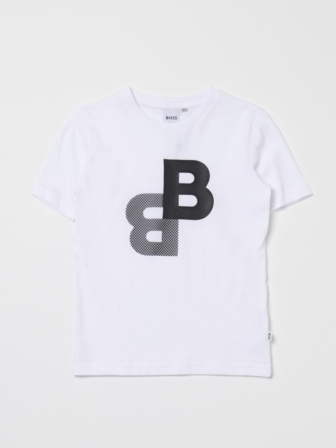 Boss T Shirt J25o80 White Branco_shot1