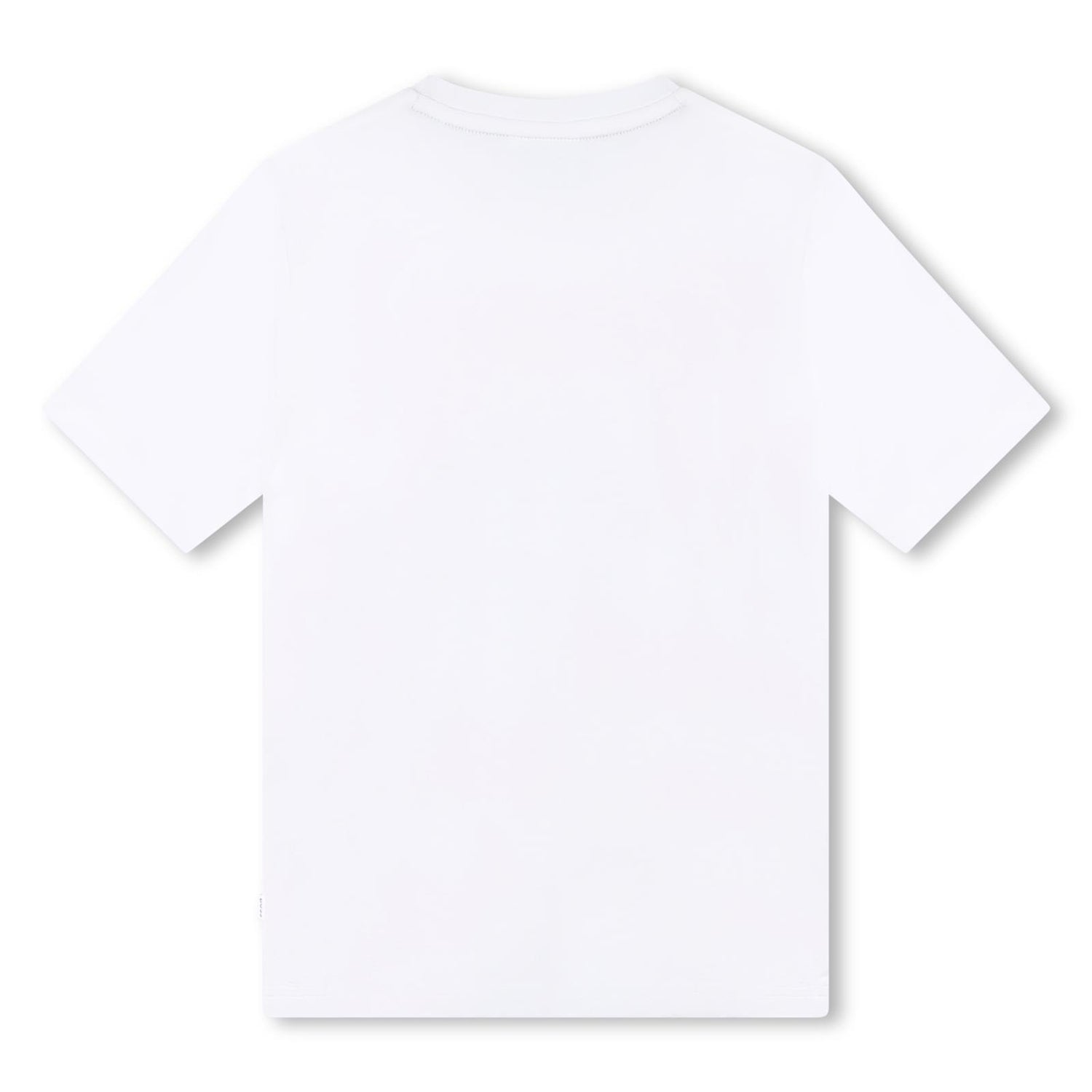 Boss T Shirt J51026 White Red Branco Vermelho_shot2
