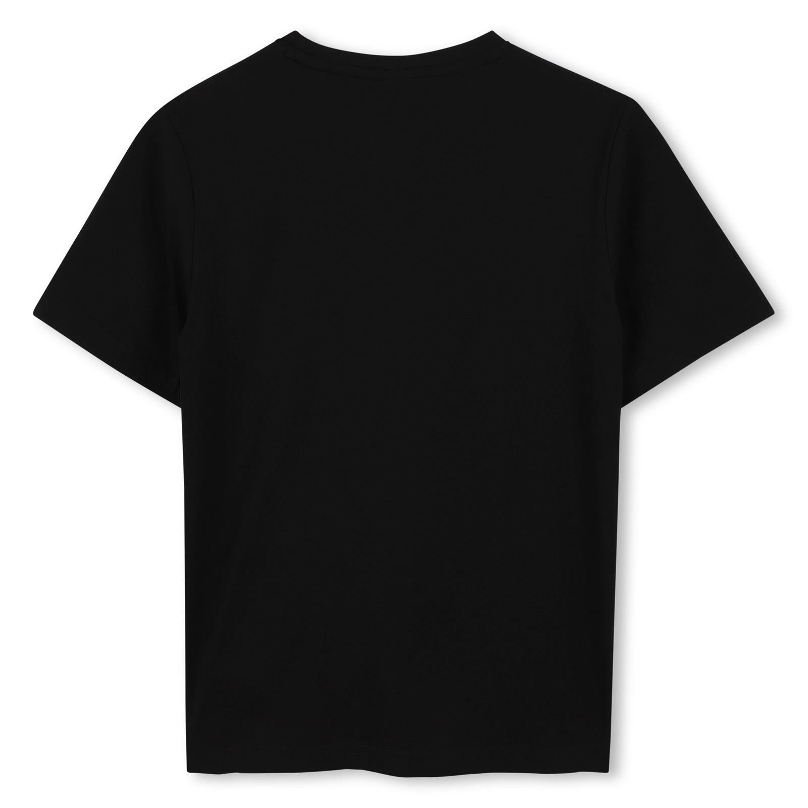 Boss T Shirt J51210 Black Preto_shot2