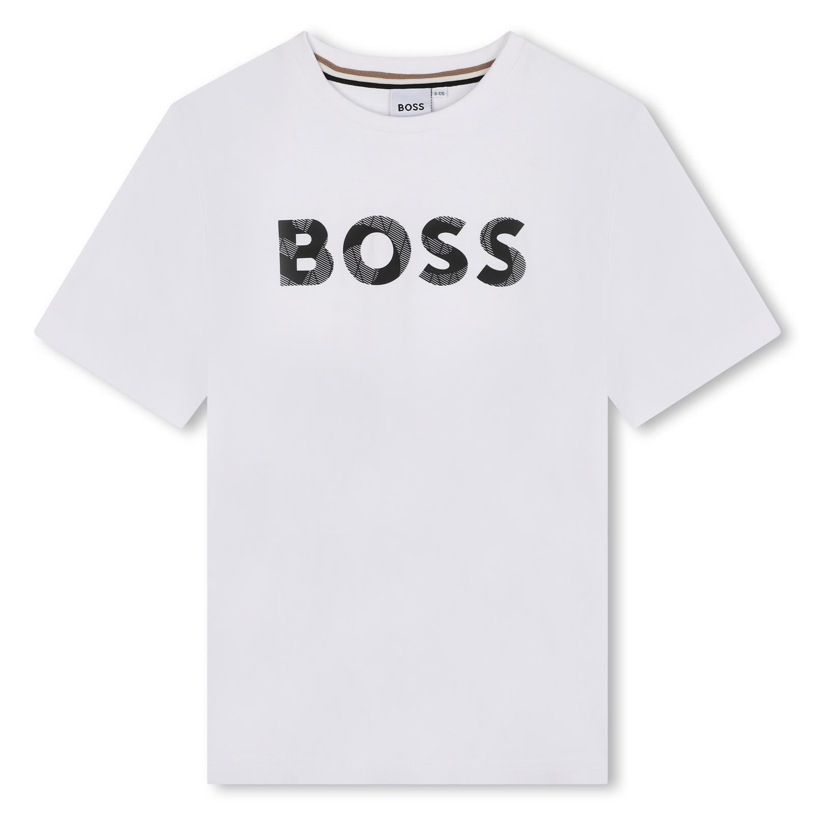 Boss T Shirt J51210 White Branco_shot1
