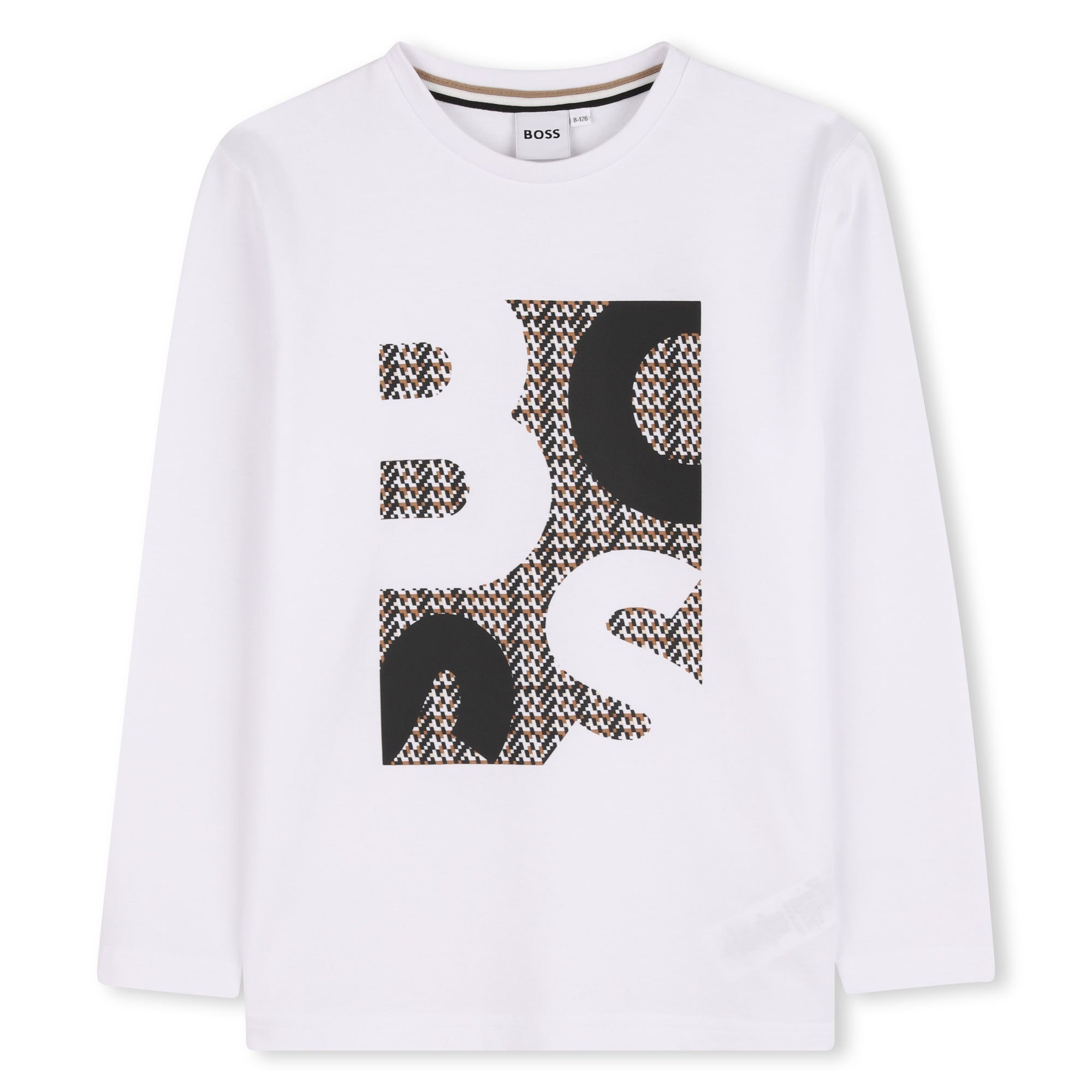 Boss T Shirt J52362 White Branco_shot2