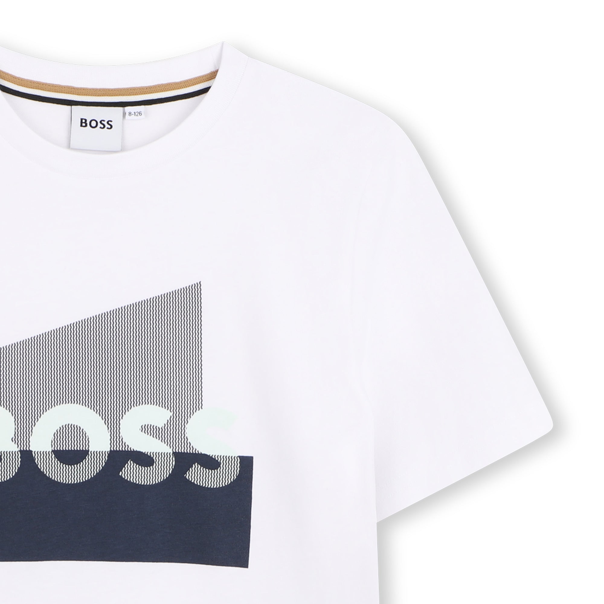 Boss T Shirt J52978 White Branco_shot4
