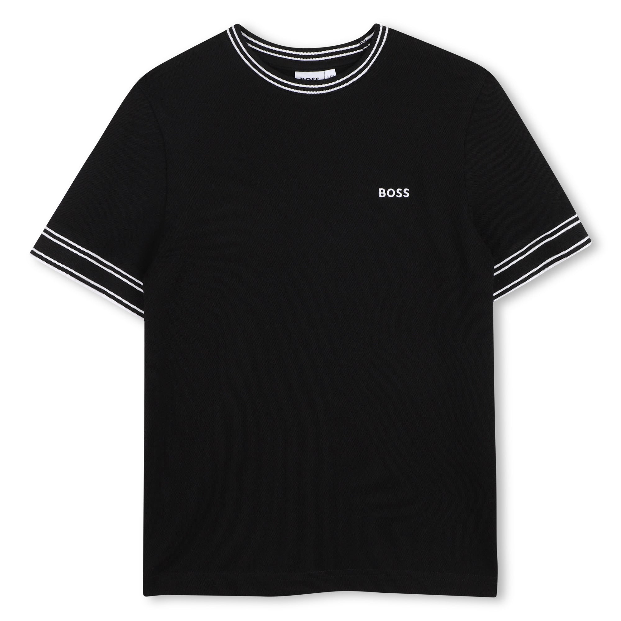 Boss T Shirt J52981 Black Preto_shot2