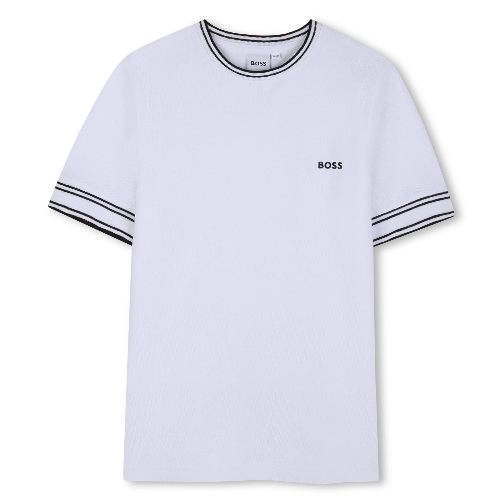 Boss T Shirt J52981 White Branco_shot2