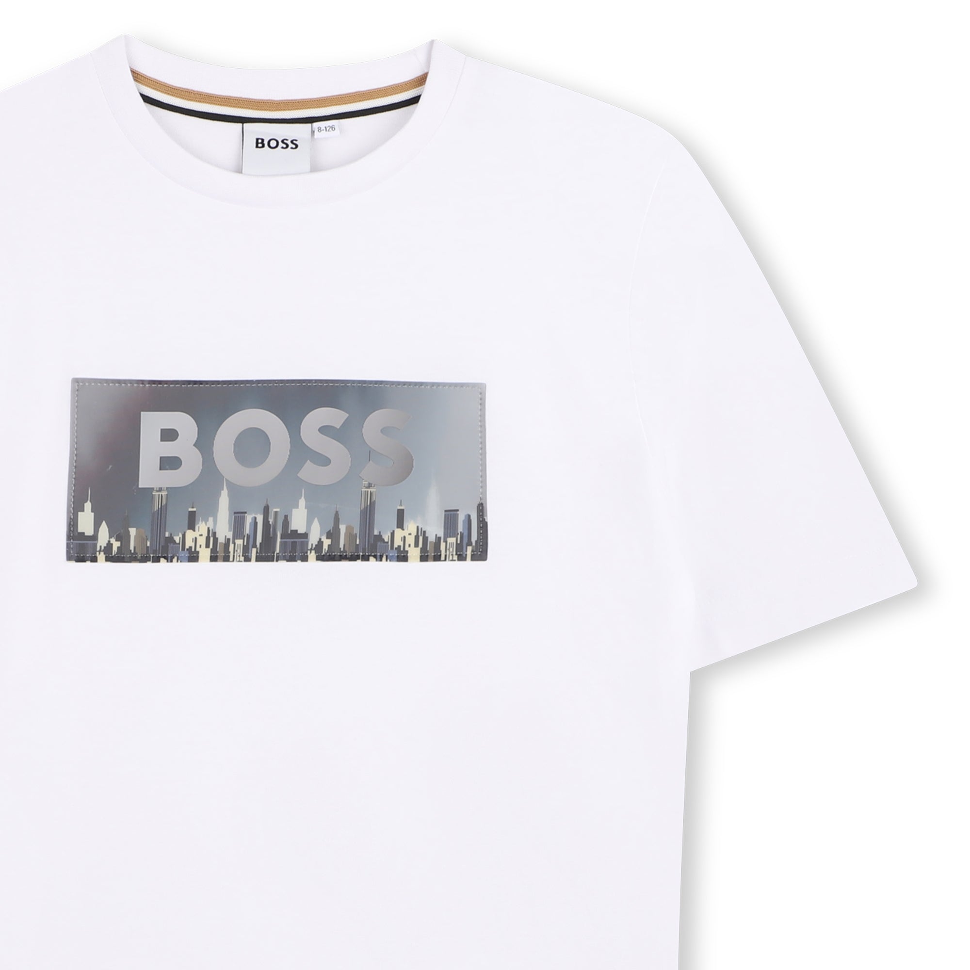 Boss T Shirt J52989 White Branco_shot4