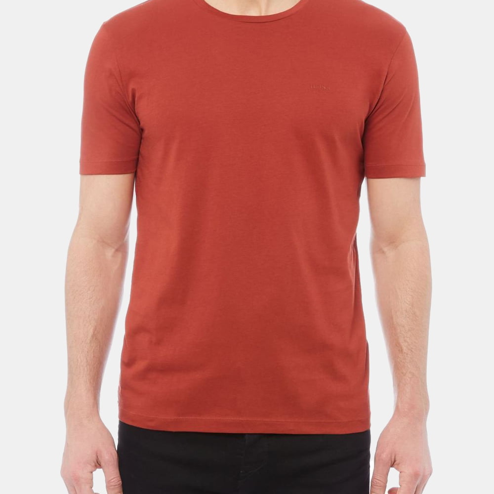 Boss T Shirt Lecco80 Bordeaux Bordeaux Shot2