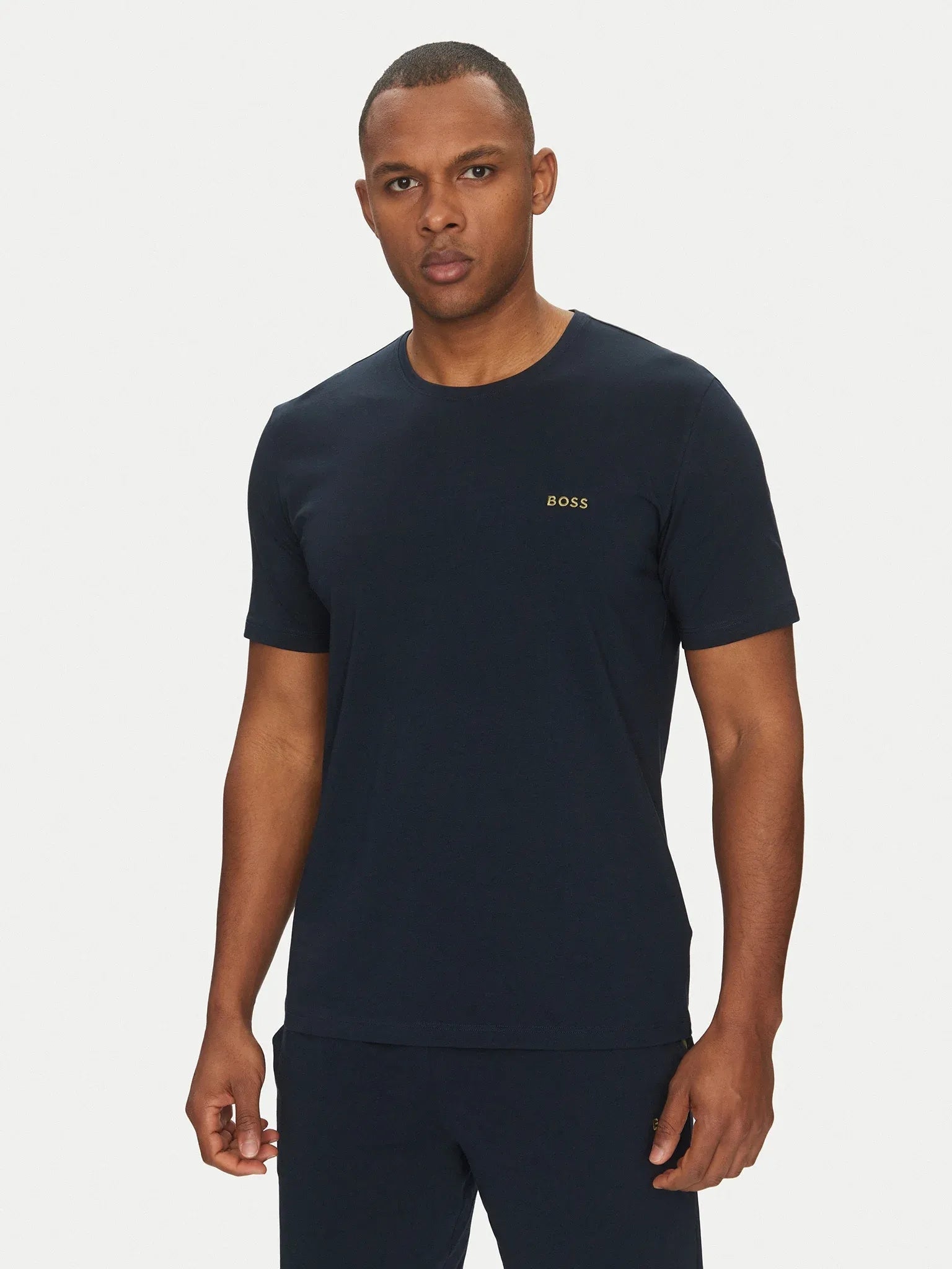 Boss T Shirt Mixmatch T Sh Dk.blue Azul Escuro_shot1