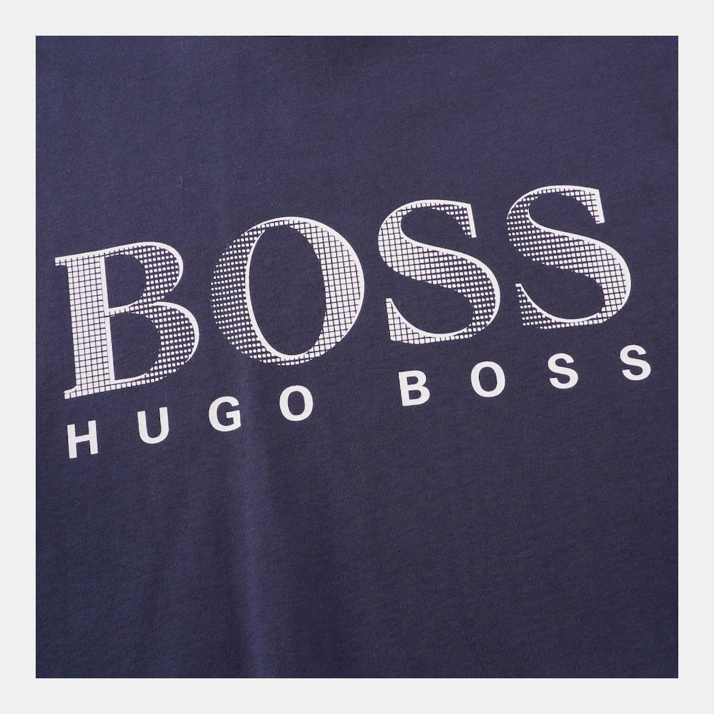 Boss T Shirt Rnuv Prote Navy Navy Shot2