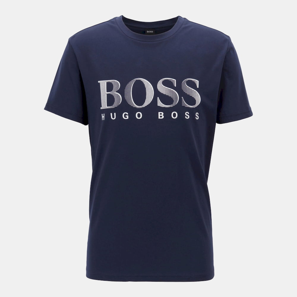 Boss T Shirt Rnuv Prote Navy Navy Shot6