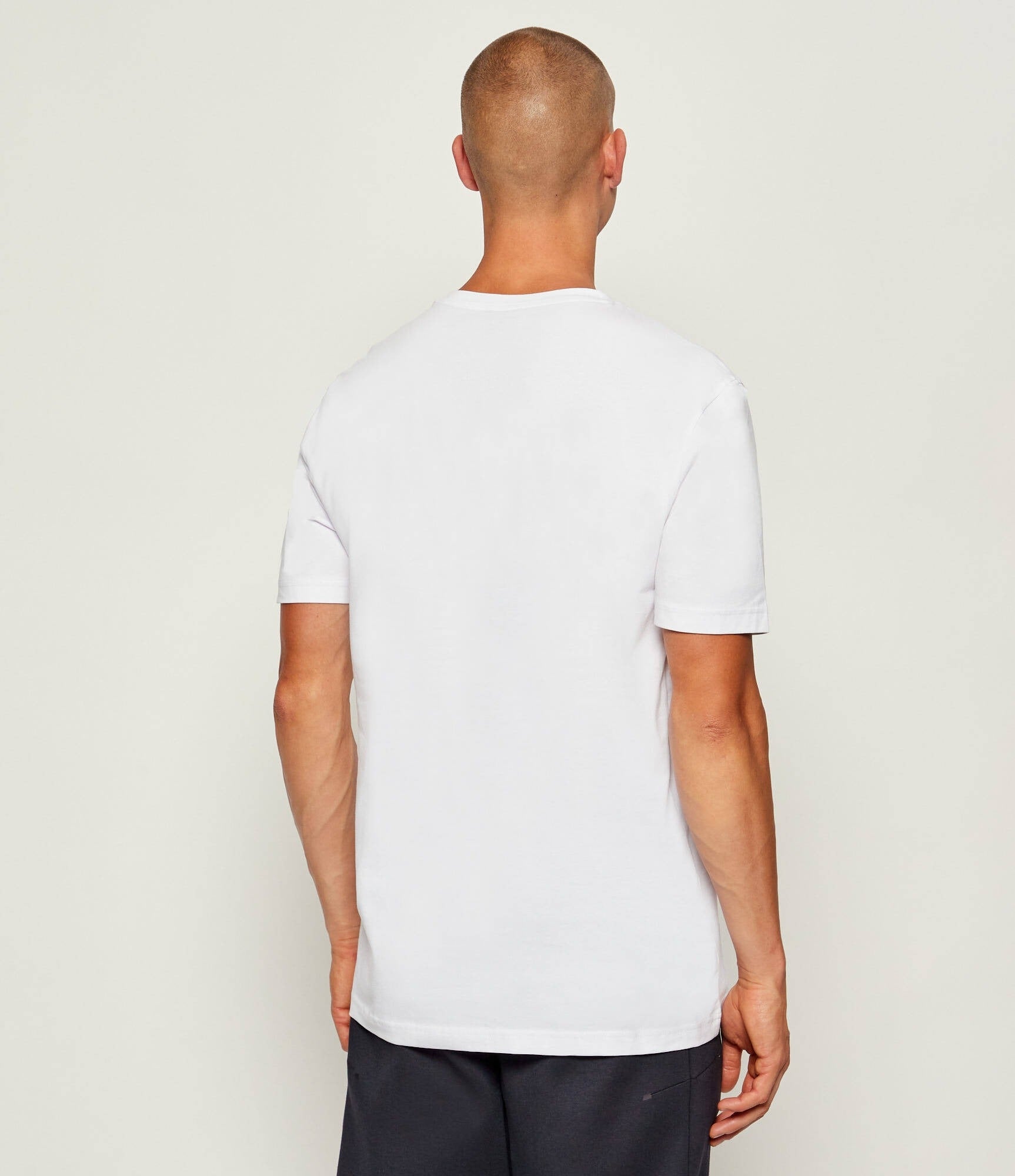 Boss T Shirt T Shirt 2 5054 White Branco_shot3