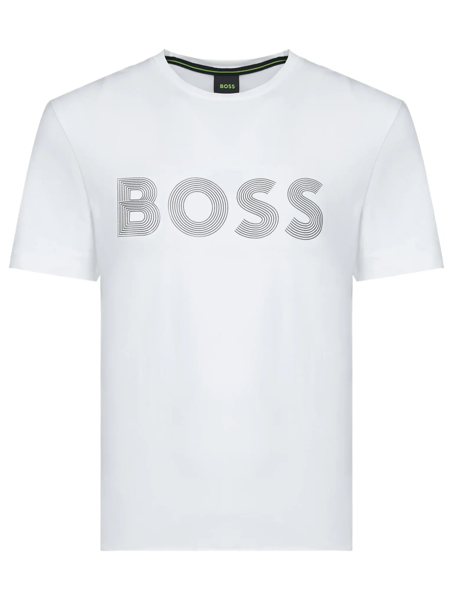 Boss T Shirt T Shirt 2 White Branco_shot5
