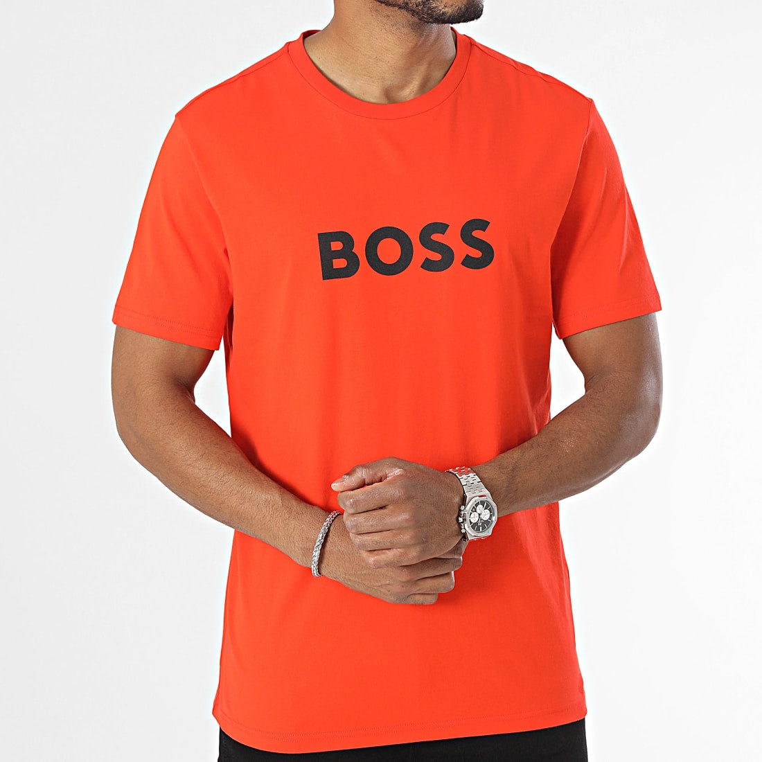 T Shirt Boss Laranja RN