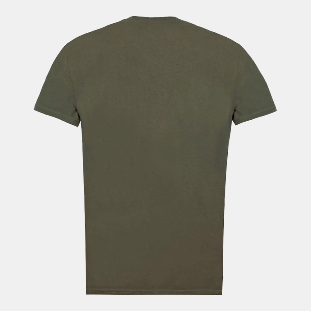 Boss T Shirt T Shirtrn Green Moss Verde Moss Shot4