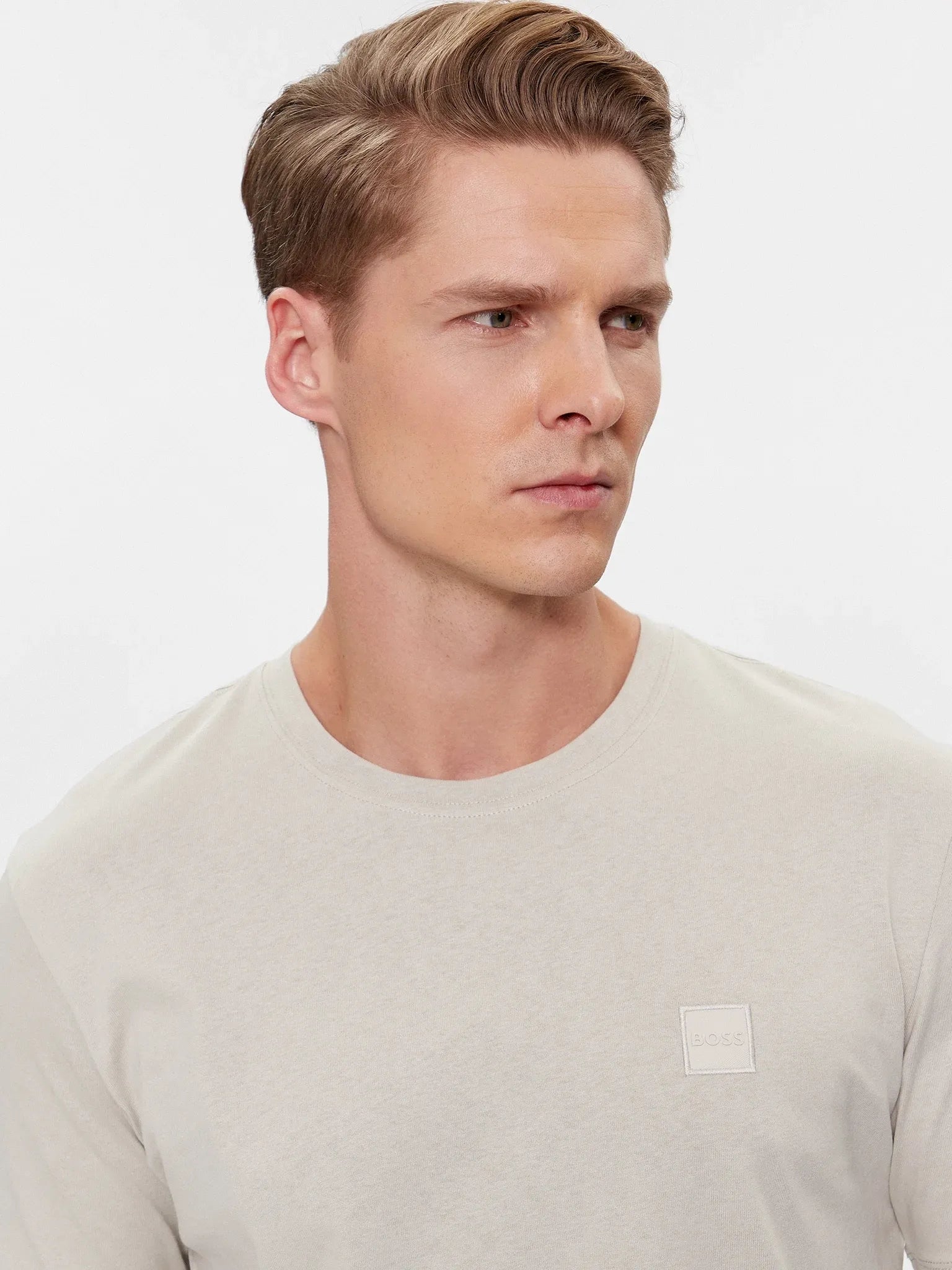 Boss T Shirt Tales Lt.bege Beige Claro_shot2