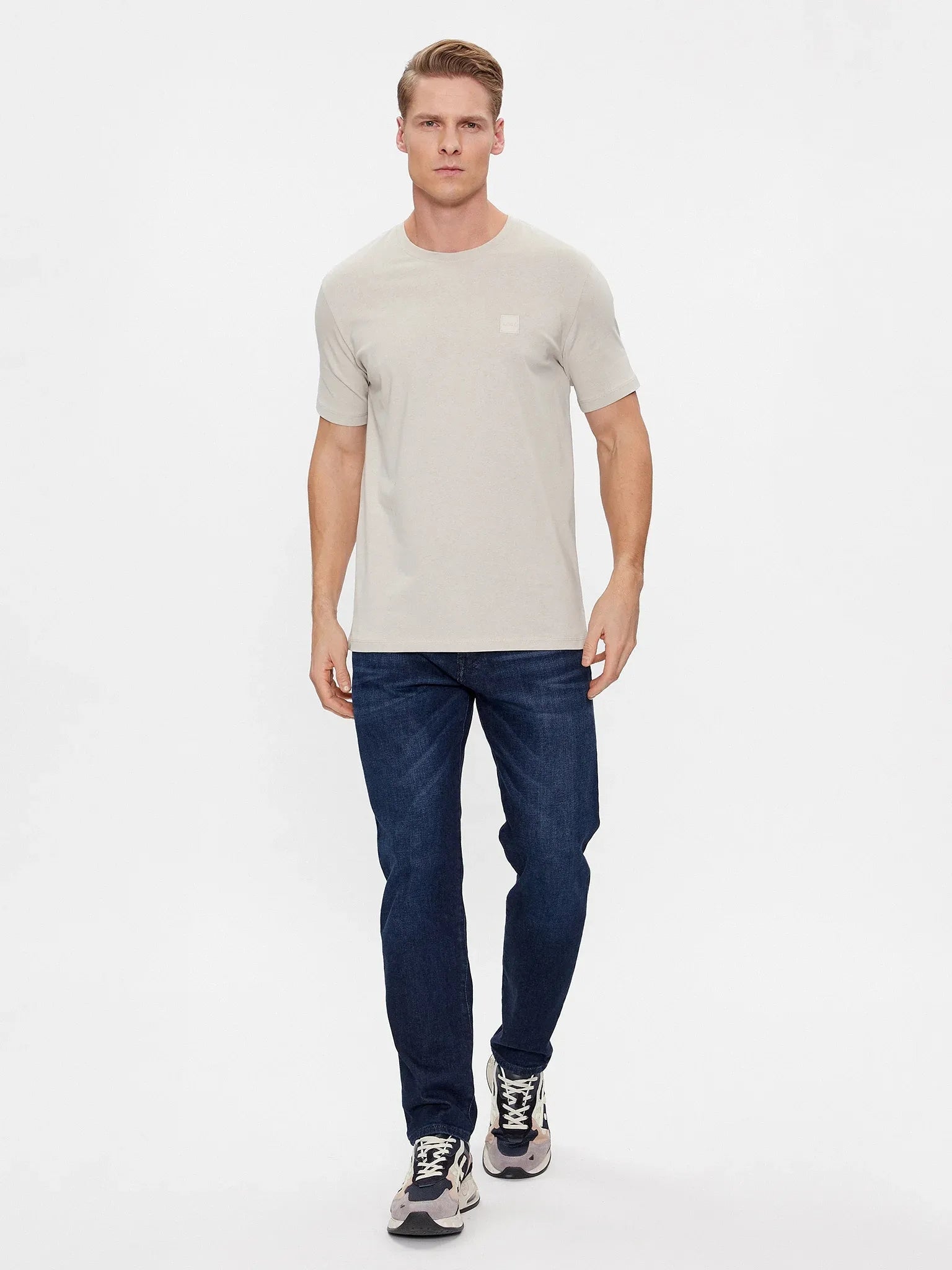 Boss T Shirt Tales Lt.bege Beige Claro_shot5