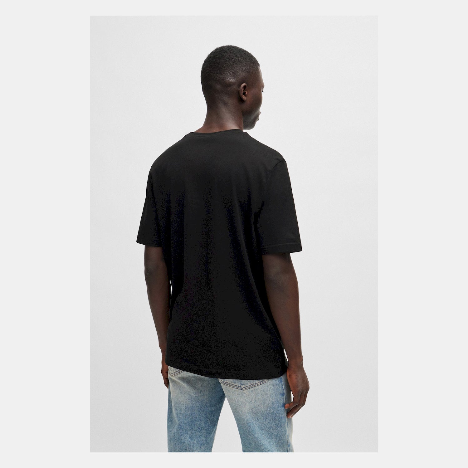Boss T Shirt Tebossocean Black Preto_shot3