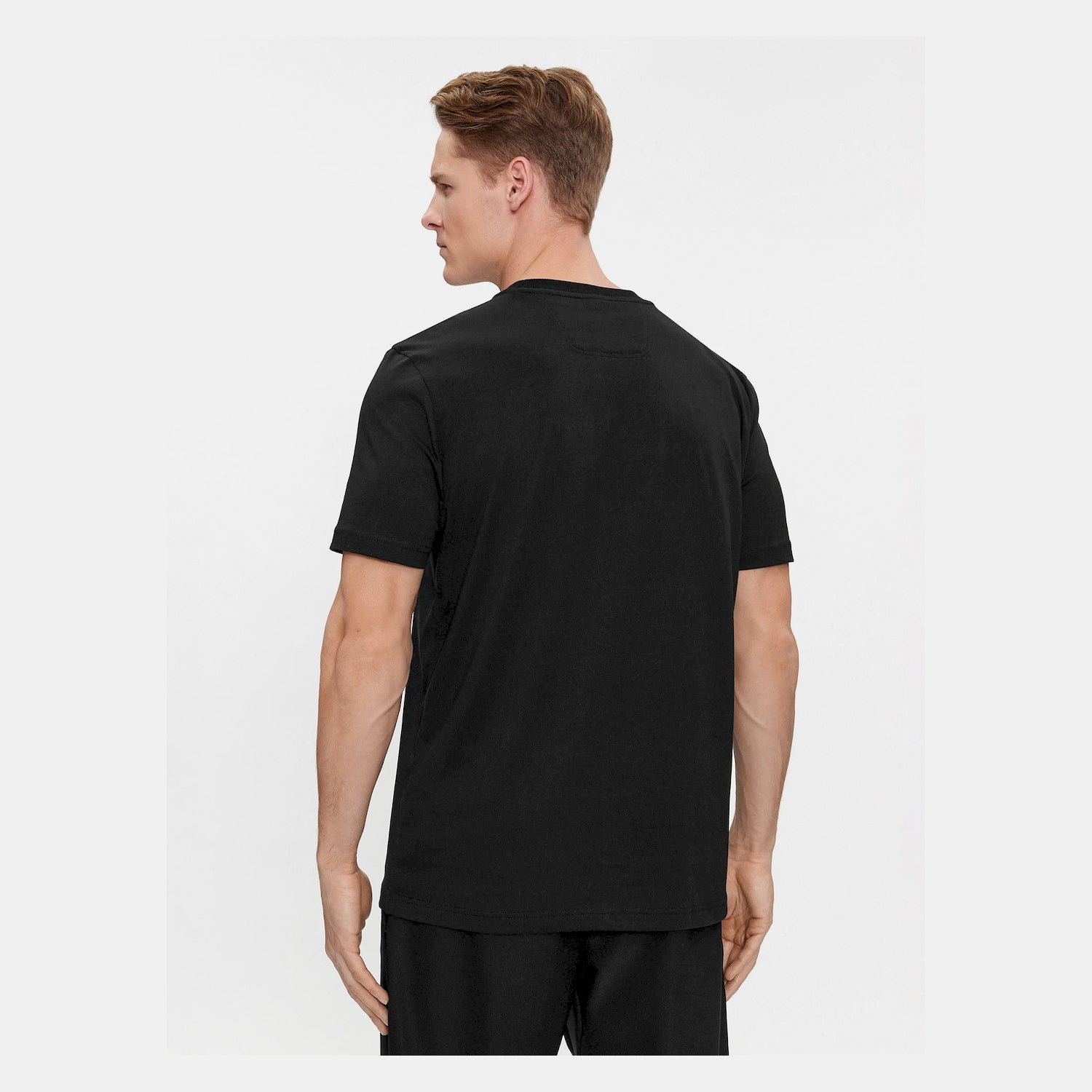 Boss T Shirt Tee 1 50506344 Black Preto_shot2