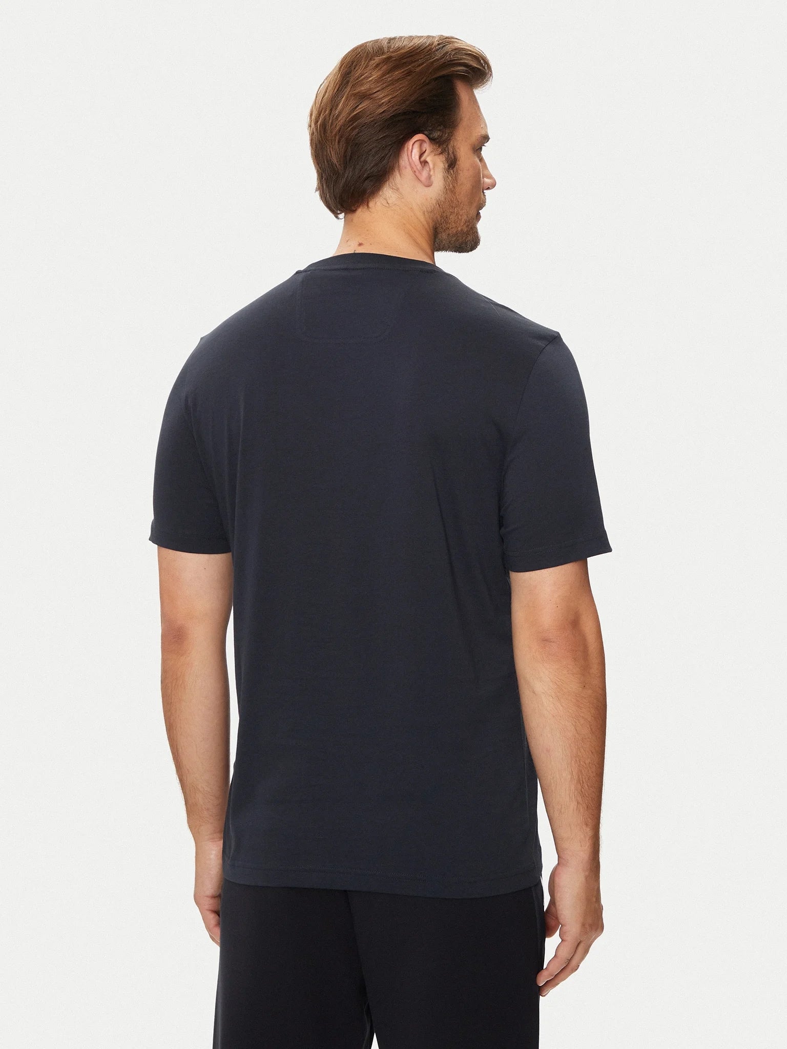 Boss T Shirt Tee 1 50519358 Navy Navy_shot2