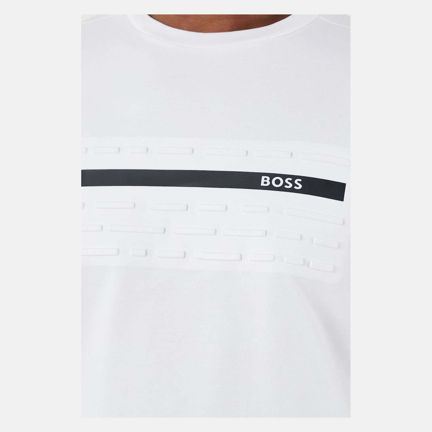 Boss T Shirt Tee 4 50513010 White Branco_shot2
