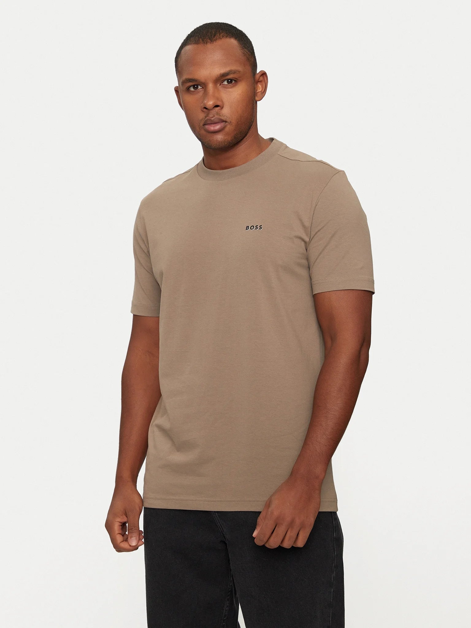 Boss T Shirt Tee 50506373 Lt.green Verde_shot5