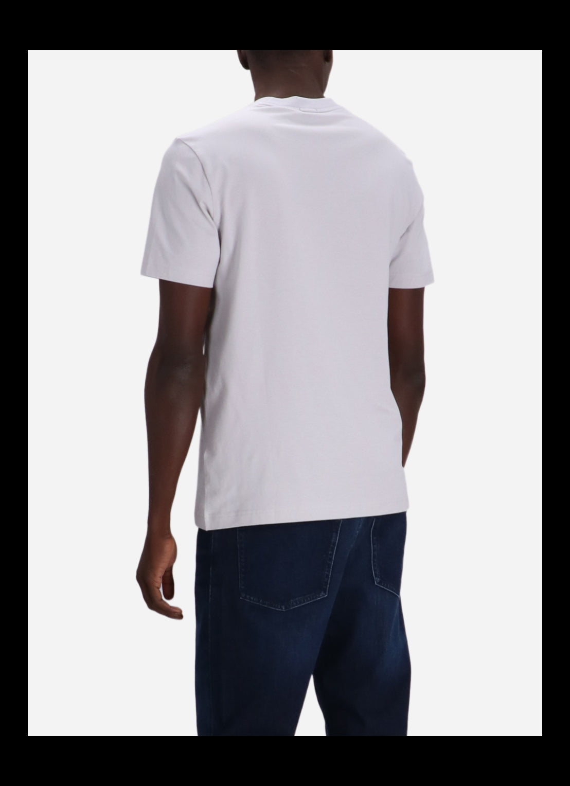 Boss T Shirt Tee 50506373 Lt.grey Cinza Claro_shot1