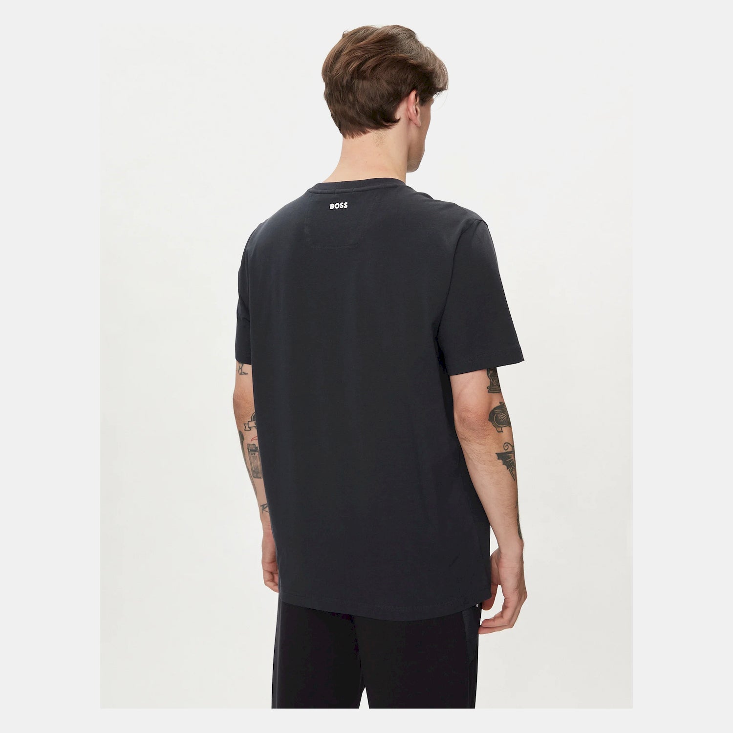 Boss T Shirt Tee 9 Dk.blue Azul Escuro_shot2