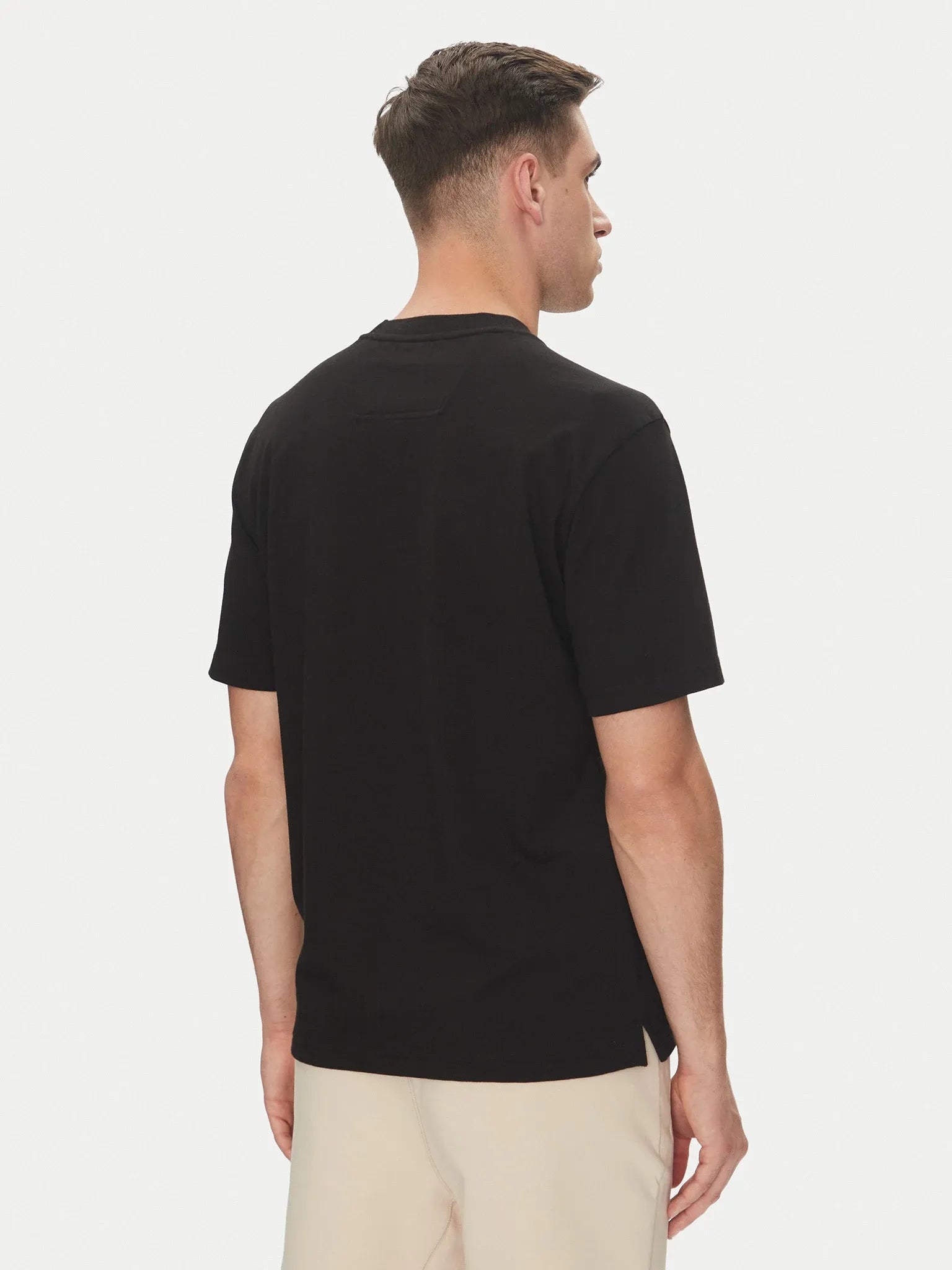 Boss T Shirt Tee Heritage Black Preto_shot2