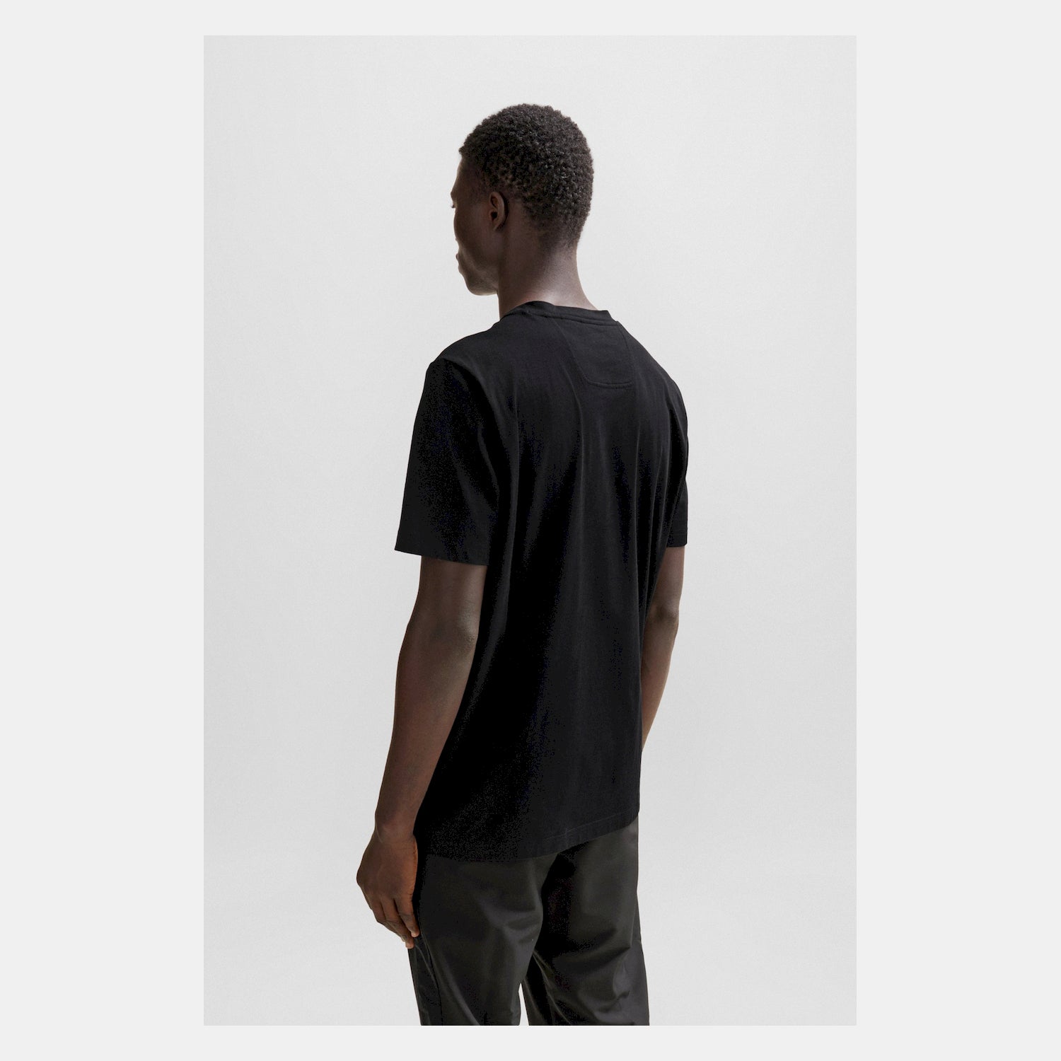 Boss T Shirt Tee Mirror 1 Black Preto_shot3
