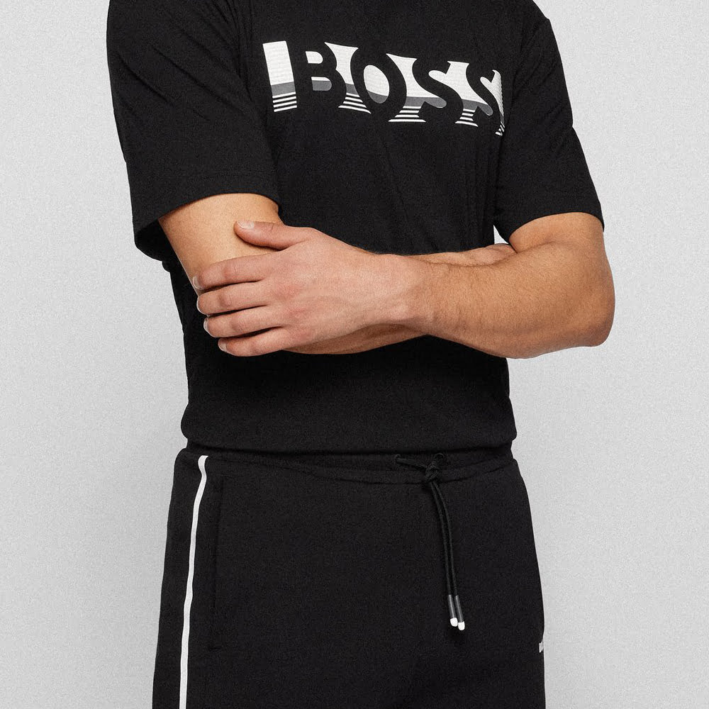 Boss T Shirt Tee1 50466295 Black Preto Shot9