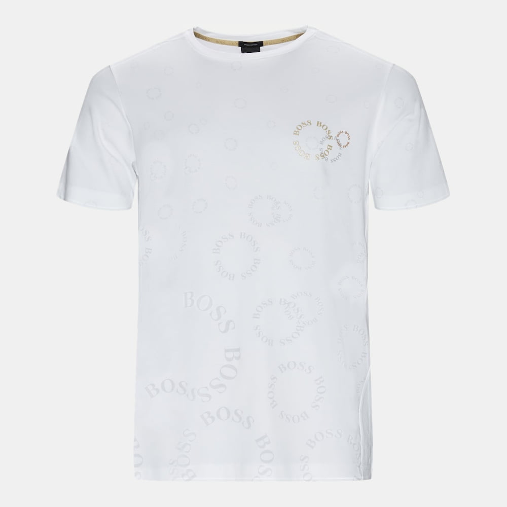 Boss T Shirt Tee10 White Branco Shot2