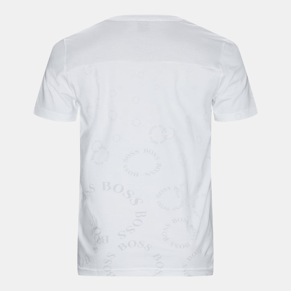 Boss T Shirt Tee10 White Branco Shot4