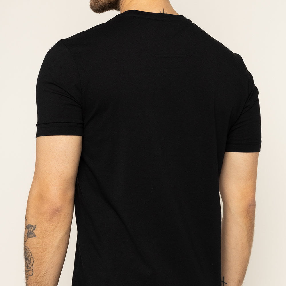 Boss T Shirt Tee4 50424073 Black Preto Shot1