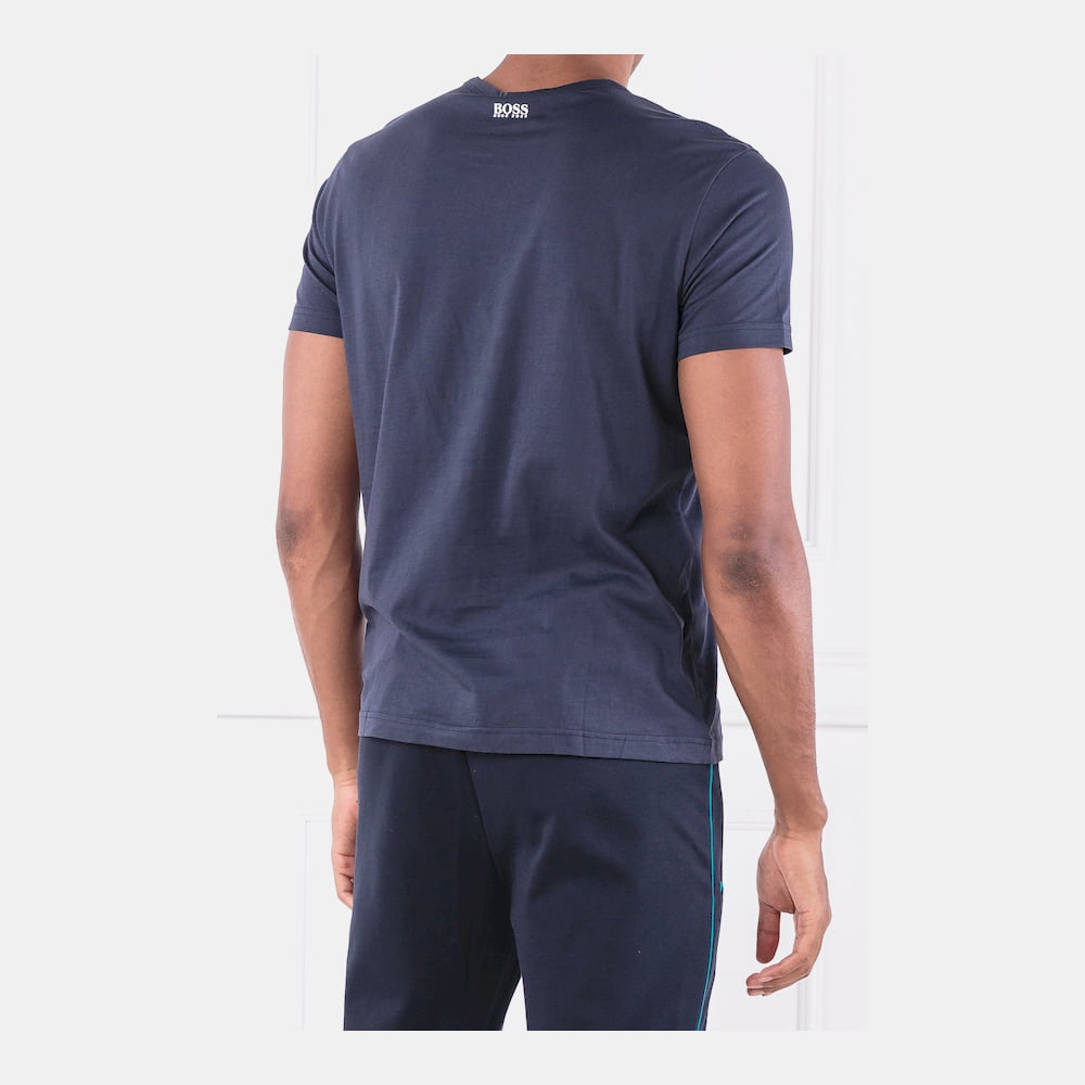 Boss T Shirt Tee4 Navy Navy Shot2