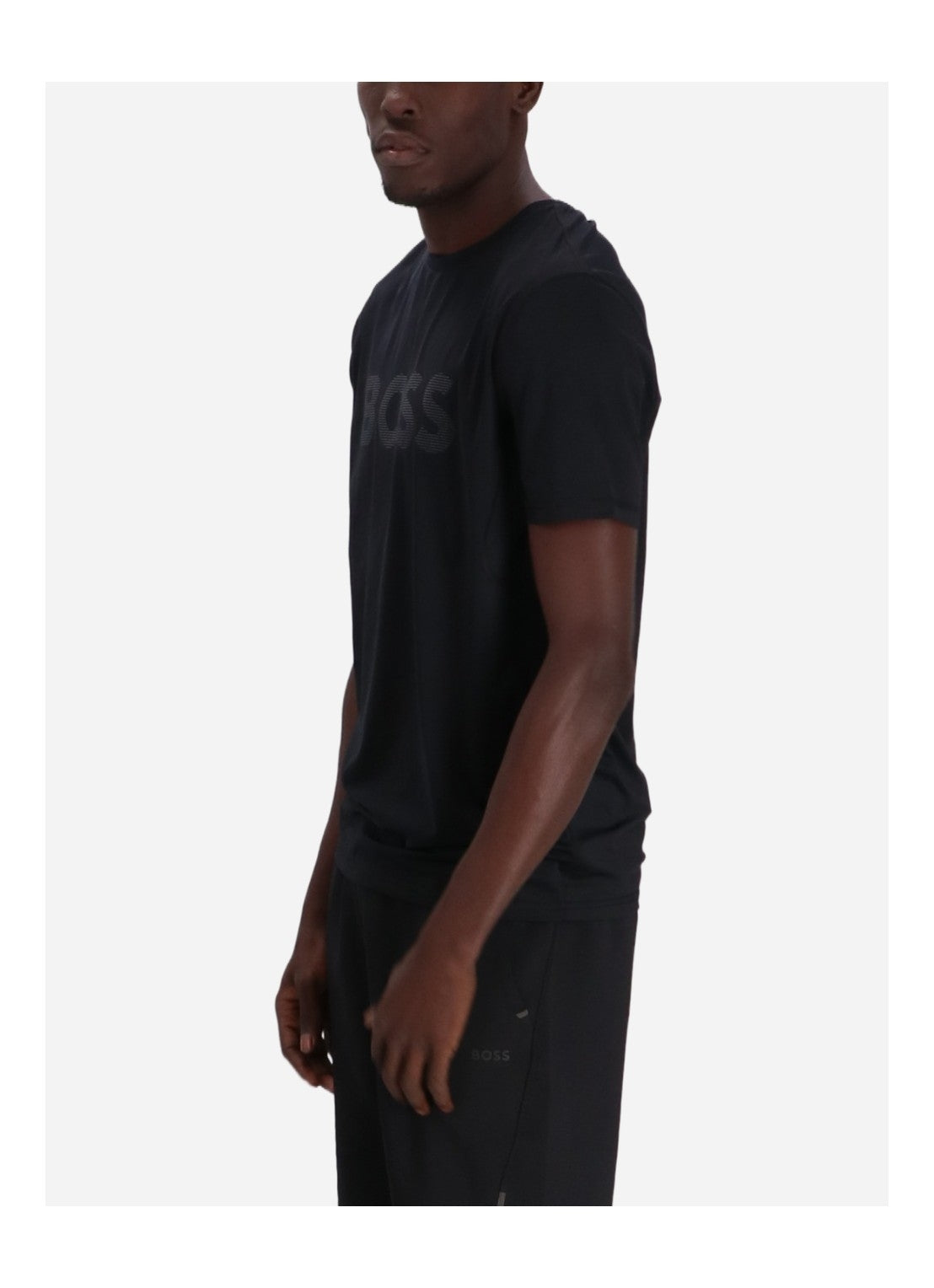Boss T Shirt Teeactive Black Preto_shot2