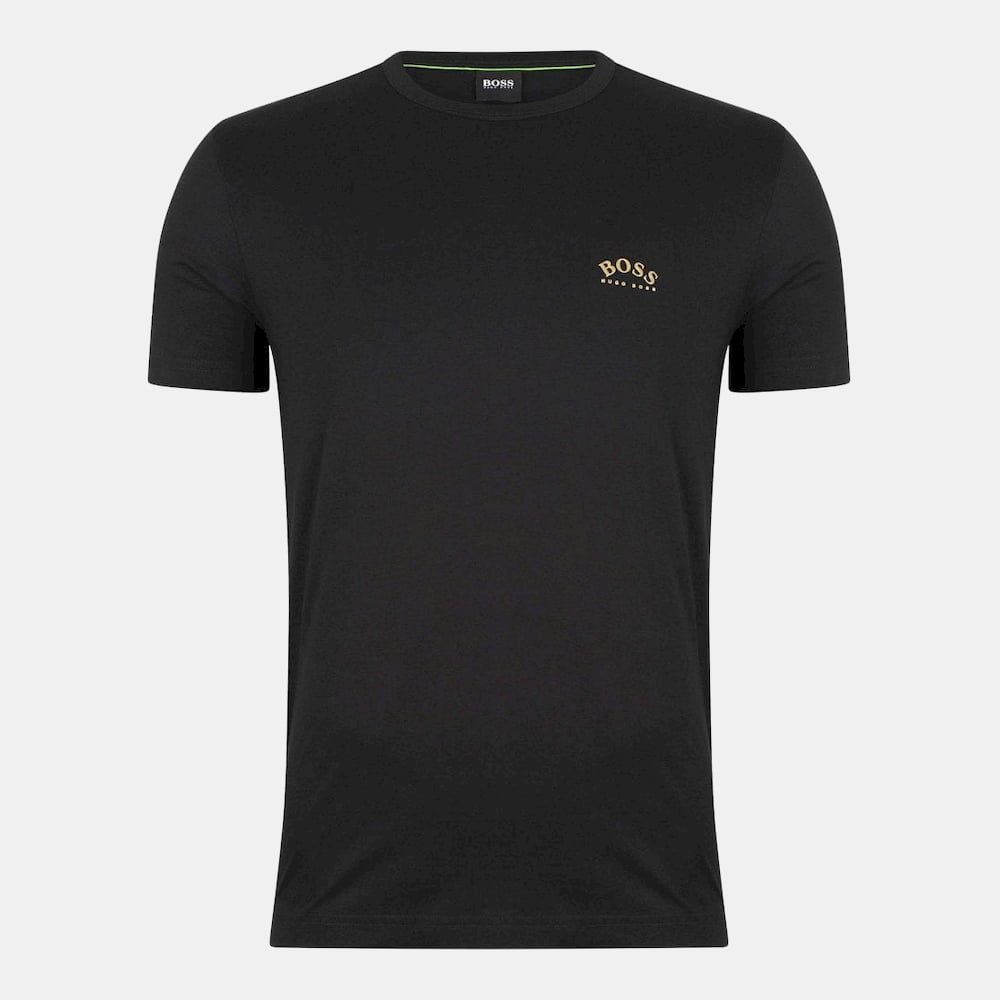 Boss T Shirt Teecurved Black Preto Shot2