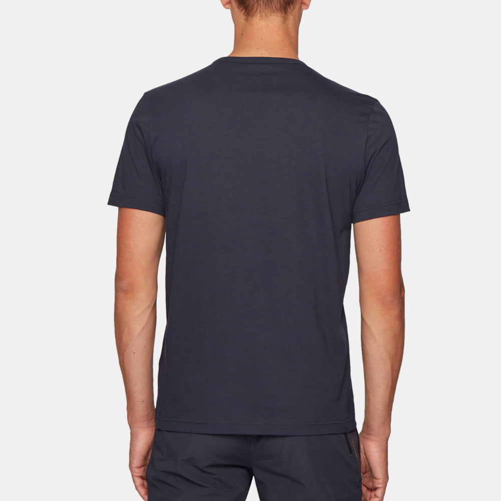 Boss T Shirt Teecurved Dk.blue Azul Escuro Shot5