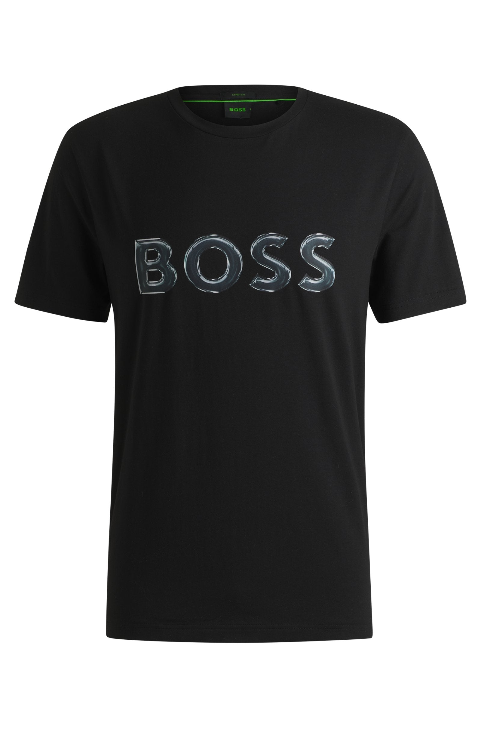 Boss T Shirt Teelogo Black Preto_shot1