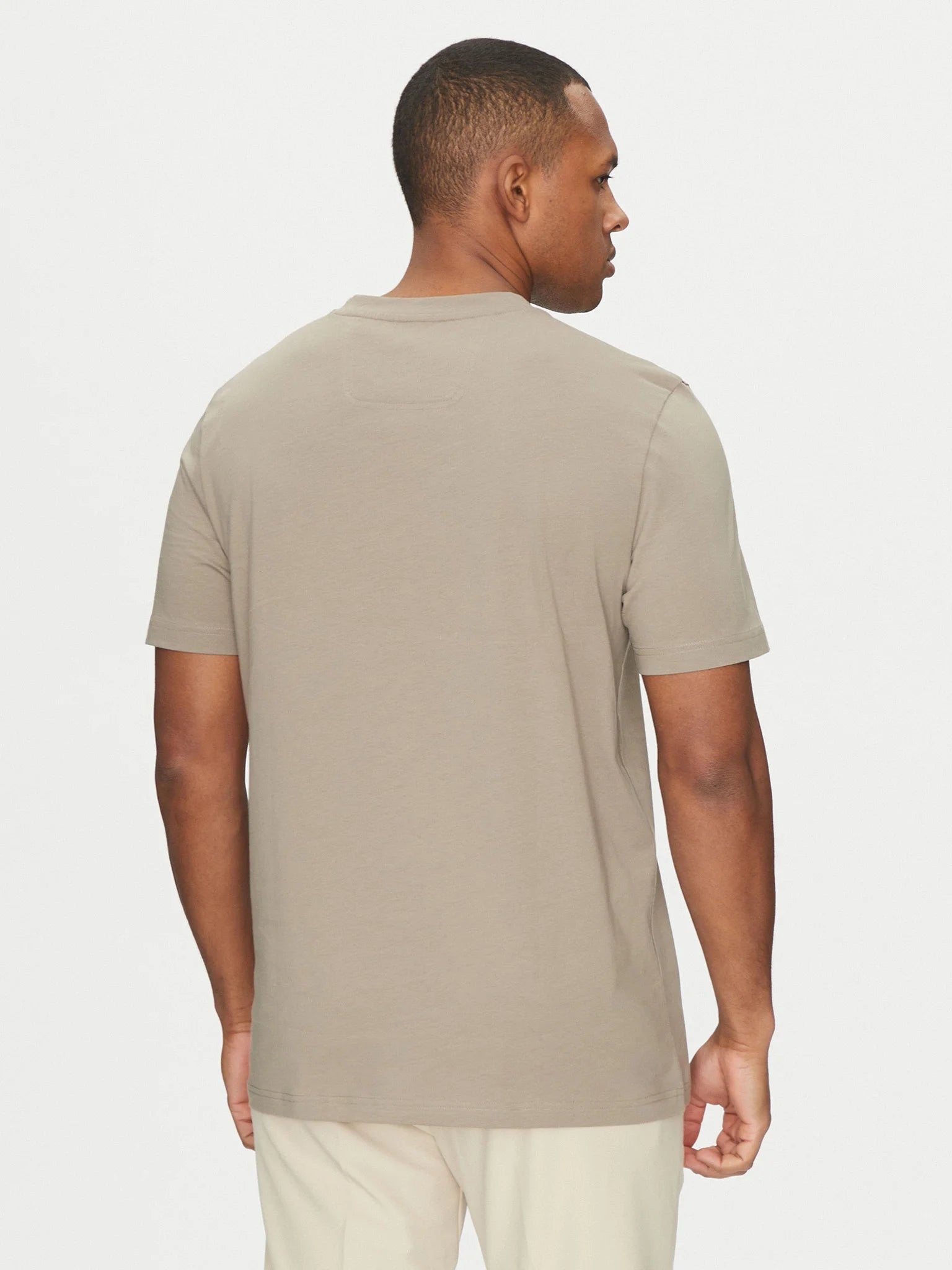 Boss T Shirt Teetapelogo Lt.green Verde_shot4