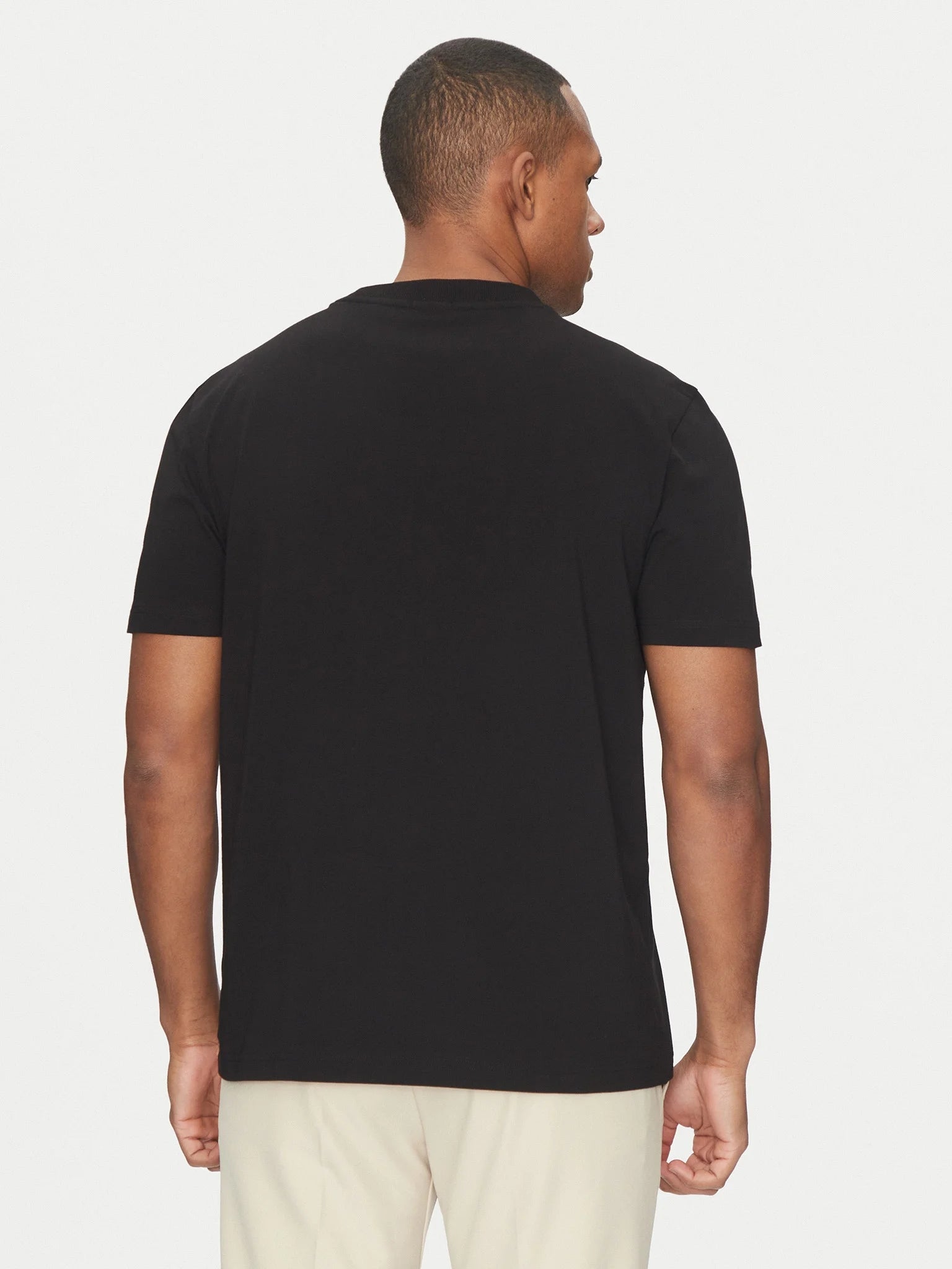 Boss T Shirt Teetllogo Black Preto_shot3