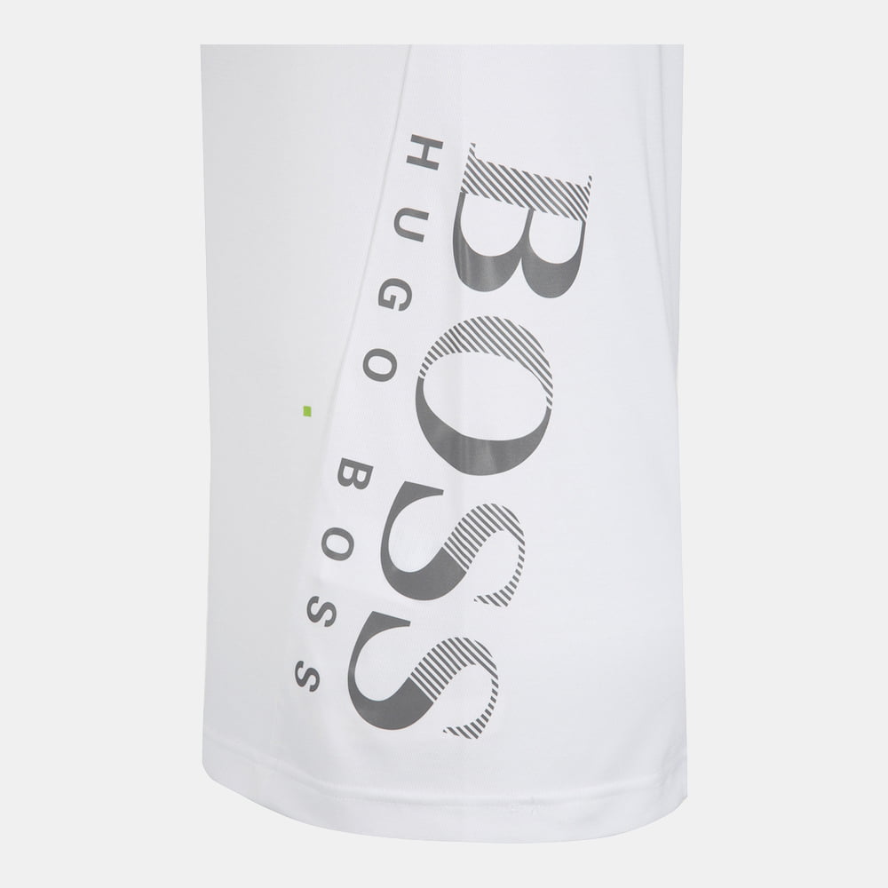 Boss T Shirt Tl Tech White Branco Shot8