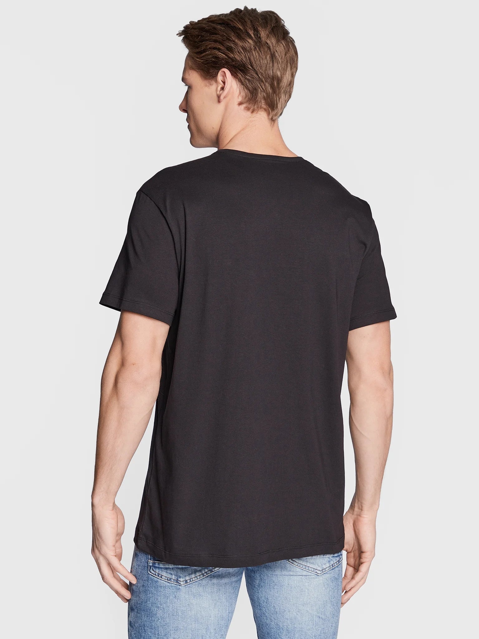 Boss T Shirt Tshirtrn 2p Co Black Preto_shot3