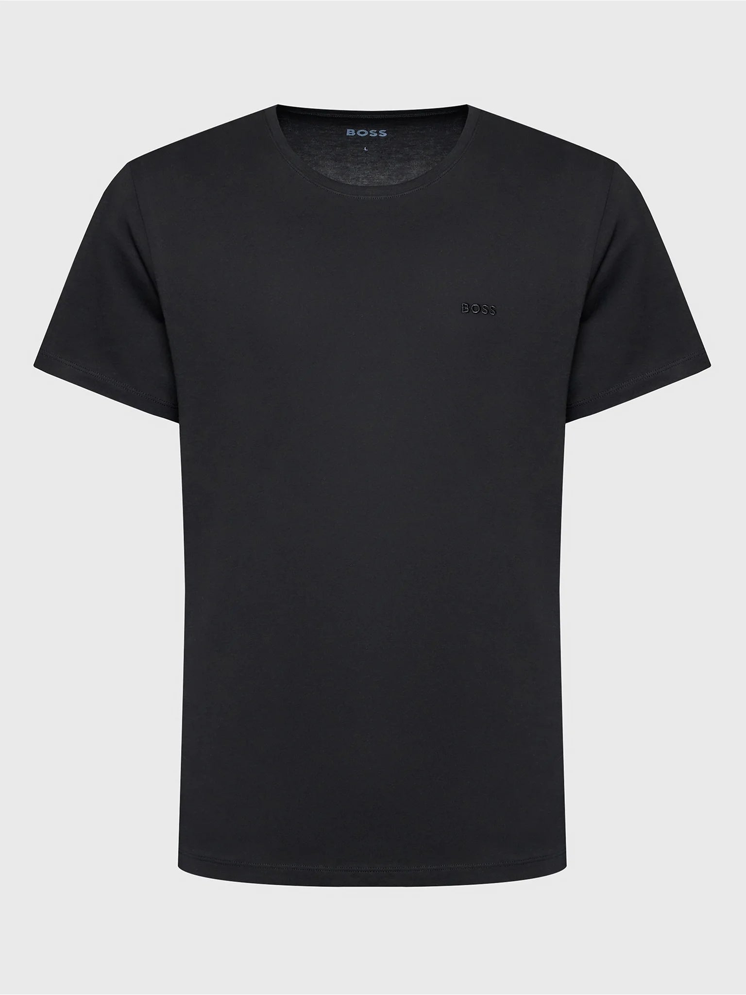 Boss T Shirt Tshirtrn 2p Co Black Preto_shot4