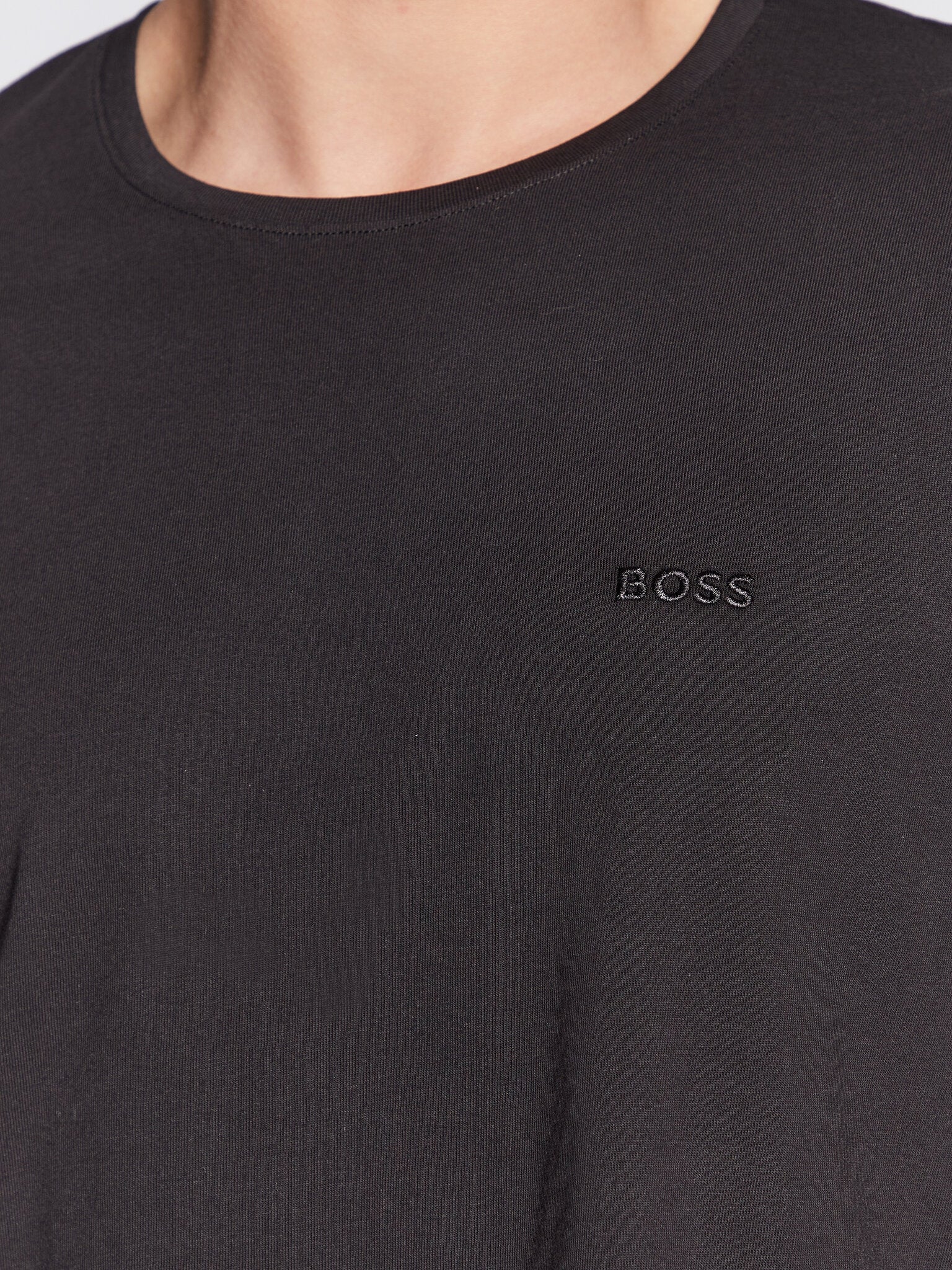 Boss T Shirt Tshirtrn 2p Co Black Preto_shot5