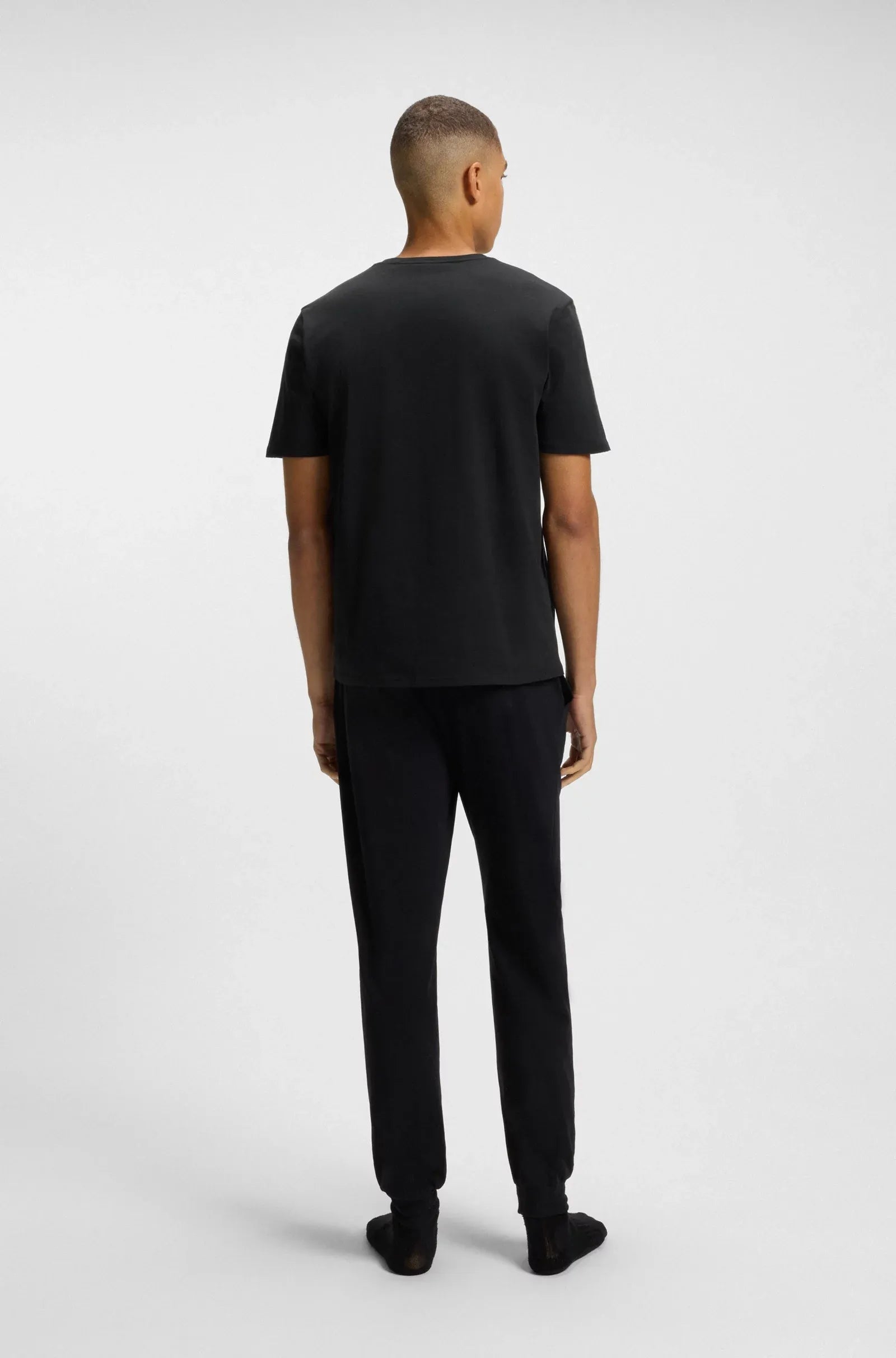 Boss T Shirt Unique T Shirt Black Preto_shot3