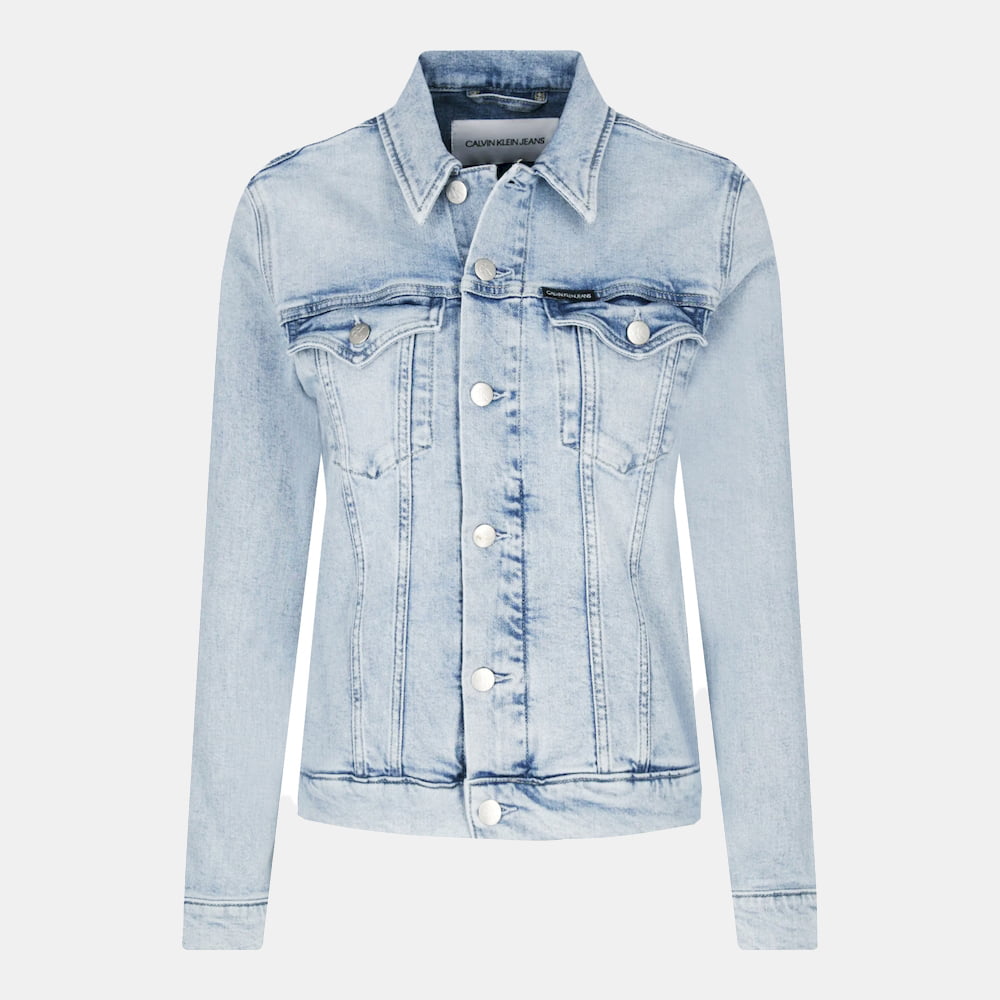 Calvin Klein Blusão Jackets J20j213363 Light Wash Light Wash Shot7