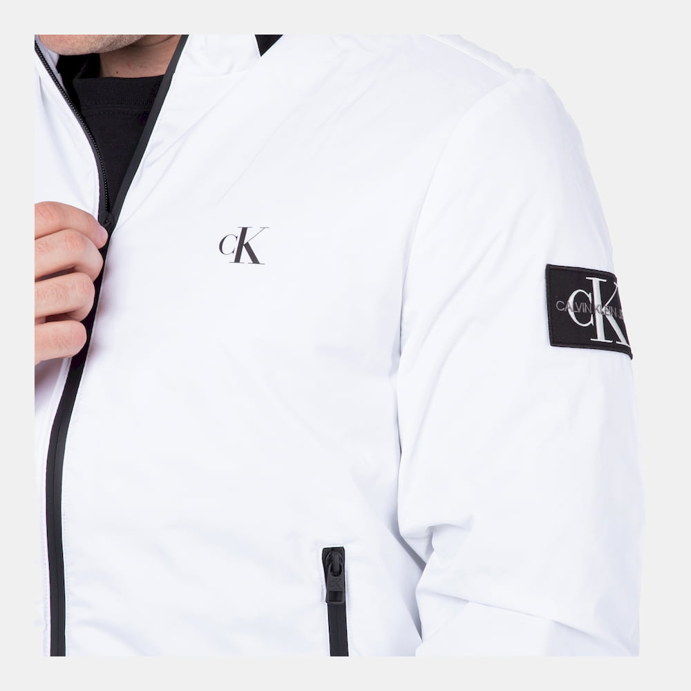 Calvin Klein Blusão Jackets J30j316615 White Branco Shot10