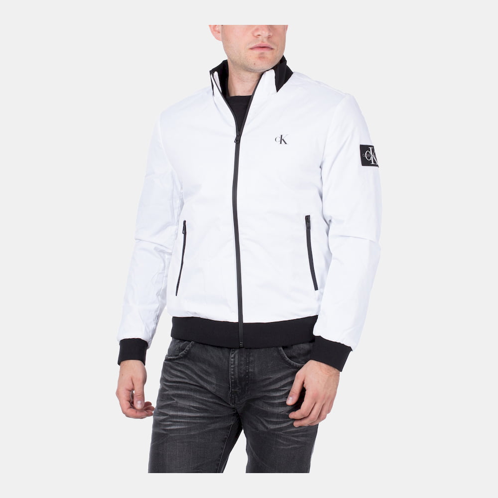 Calvin Klein Blusão Jackets J30j316615 White Branco Shot8