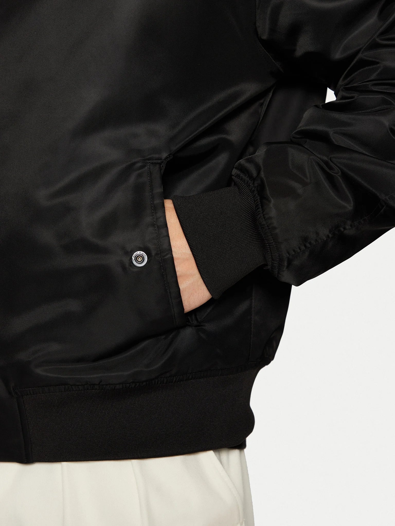 Calvin Klein Blusao Jackets 00040em524 Black Preto_shot4