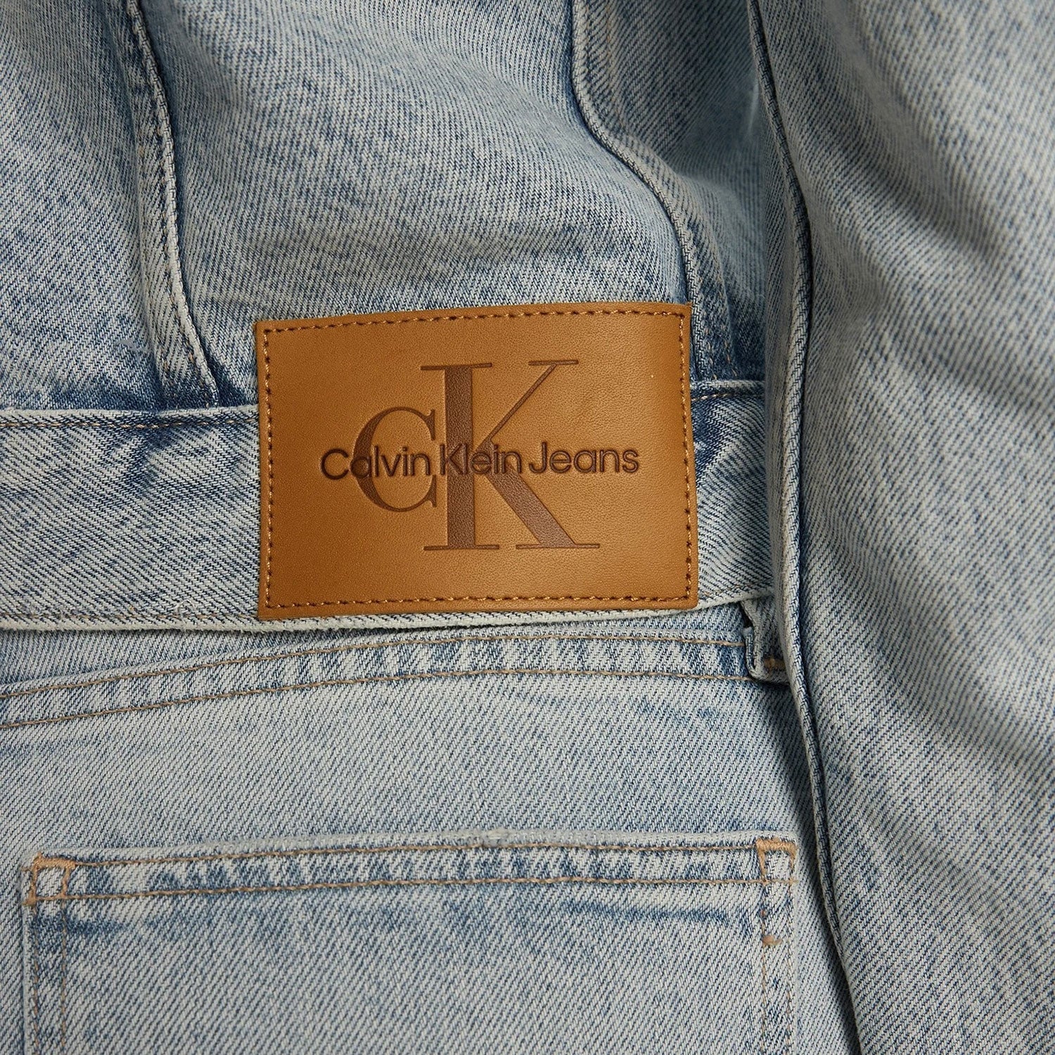 Calvin Klein Blusao Jackets J20j2245441 Light Wash Light Wash_shot2